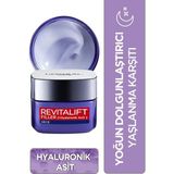 Nacario L'oreal Paris Revitalift Filler Yoğun Dolgunlaştırıcı Hyaluronik Asit Içeren Yaşlanma Karşıtı Gece Kremi 50 ml