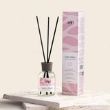Nacario Mad Pure Shine Ortam Kokusu – Bal, Yasemin ve Vanilya ile Tatlı, Çiçeksi ve Pudramsı-Bambu Çubuklu 50 ml