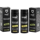 Nacario Magic Cosmetics Saç Şekillendirici Toz Wax Ikili 40GR - Şekillendirici Saç Pudrası, Mat Görünüm, Görünmez Doku, Anında Hacım Verici Pudra Wax - Tüm Saç Tipleri Için, Unisex