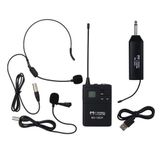 Nacario Magicvoice Mv-1303Y Uhf 1 Yaka + 1 Headset Kablosuz Profesyonel Telsiz Mikrofon