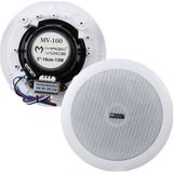 Nacario Magicvoice Mv-160 16 Cm 6" Tweeterli Beyaz Trafolu Alçıpan Tavan Hoparlör