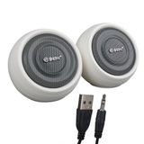 Nacario Magicvoice Mv-24845 1+1 Usb Aux Oval Multımedia Ses Sistemi Speaker - Hoparlör 2X3Watt