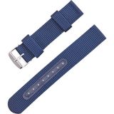 Nacario Mahza Erkekler Için Saat Bantları Kayış Paslanmaz Çelik Toka Ordu Tuval Yedek Bilezik Kemer Watch Band