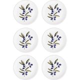 Nacario [marka] Olivos Pasta Tabağı 6lı Set 19 cm OVS0001