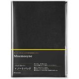 Nacario Maruman Mnemosyne Yumuşak Kapaklı Not Defteri Tutacağı, 50 Sayfalık Not Defteri, 22,6 cm x 16,6 cm (A5), 8 mm Çizgili, 1 Adet, Siyah (PH169)