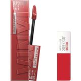 Nacario Maybelline New York Super Stay Vinyl Ink Uzun Süre Kalıcı Likit Parlak Ruj 35 Cheeky & Mini Super Stay Matte Ink Likit Mat Ruj - 20 Pioneer Makyaj Seti