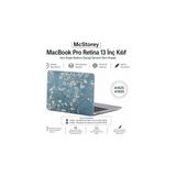 Nacario Mcstorey MacBook Pro Retina 13 Inç Kılıf A1425 A1502 Uyumlu Çiçek Desenli Sert Kapak Hard Case Ince Hafif Laptop Koruyucu Flower 70