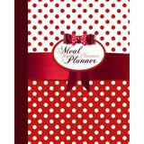 Nacario Meal Planner: Weekly Menu Planner With Grocery List [ Softback * Large (8" x 10") * 52 Spacious Records & More * Red Polka Dot] (Food Planners, Band 3)