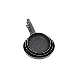 Nacario Mehtap 3lü Granit Tava Seti 18-22-26CM