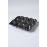 Nacario Metal Kek Kalıbı Muffin 12 Li Kapsül Kek 4751