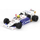 Nacario Mey Ithalat® 1/64 Model Araç TG184 #19 Ayrton Senna 1984 Monaco Grand Prix 2nd Place