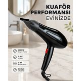 Nacario Mey Ithalat® 2200W Saç Kurutma Makinesi Soğuk ve Sıcak Üfleme Fonksiyonlu