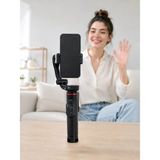 Nacario Mey Ithalat® 360° Aı Akıllı Takipli Selfie Stick Gimbal Stabilizatör Bluetooth Kumandalı Uzayabilir Telefon Tripodu
