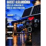 Nacario Mey Ithalat® 4 Kameralı 4g Sım Kart Destekli Güneş Enerjili Akıllı Güvenlik Kamerası
