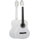 Nacario Midex CG-270WH Beyaz Renk Klasik Gitar 4/4 Yetişkin Boy Sap Ayarlı Full Set