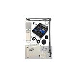 Nacario Midex Cx1 Mixer Set Condenser Mikrofon Ses Kartlı Mikser + Stand + Filtre