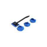 Nacario Mikrofiber Bez Cam Temizleme Aparatı 3 Adet Yedek Başlıklı