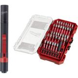 Nacario Milwaukee 39 Parça Bits Uç Seti + LED Fener