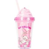 Nacario Miniso Sanrio Characters Plastik Su Şişesi - 5X5X31CM, Pembe