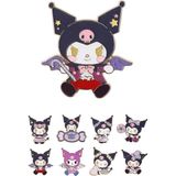 Nacario Mınıso Sanrio Lisanslı Kuromi Şeker Serisi Rozet Figürlü Kutu - Blind Box, 2015799010107