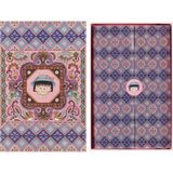 Nacario Moleskine Momoko Sakura'nın Lentiküler Optik Efektli Kapaklı Sınırlı Üretim Sakura Defteri, Hediye Kutusu, Sert Kapak, Çizgili, Büyük (12,7 cm x 21 Cm), Maruko Çiçek, 176 Sayfa
