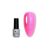 Nacario Momo Professional Kalıcı Oje S038 Mavi Sedefli Şeker Pembe 4 ml