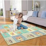 Nacario Mooiebaby's Forest City Katlanabilir Oyun Matı Oyun Halısı 150 x 180 x 1 cm Yürüme Arkadaşı Özellikli