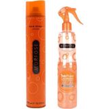 Nacario Morfose Saç Spreyi Turuncu 400ML + Fön Suyu Argan 400ML