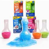 Nacario Mr. Bubble Çocuk Banyo Bombası Iksirleri - Renkli Gazlı Eğlenceli - Havalı Köpük ve Kabarcık Bilimi Beaker Banyo Oyuncakları (4'lü Paket)