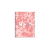 Nacario Mr Defter-Nb A5 120 Kareli 90GR Batık Pembe Spiralli