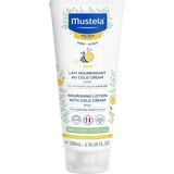 Nacario Mustela Besleyici Vücut Losyonu 200ML Soğuk Krema İçeren Unisex Etkili Nemlendirici