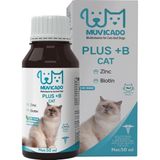 Nacario Muvicado Kedi Tüy Sağlığı Damlası Plus +B Kediler Için Tüy ve Tırnak Sağlığını Destekleyen Multivitamin 50ML
