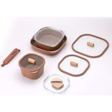 Nacario Neoflam Fika Comfort Terracota Tencere ve Tava Seti