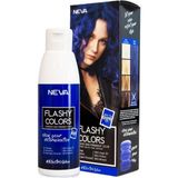 Nacario Neva Flashy Colors Yarı Kalıcı Saç Boyası Electric Blue/elektrik Mavi 100 ml