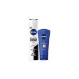 Nacario Nivea B&w Clear Kadın Sprey Deodorant 150 ml + Nivea Nemlendirici El Bakım Kremi 75 ml