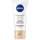 Nacario Nıvea Essentials 5'i 1 Arada Bb Krem, 24 Saat Nemlendirme+Doğal Jojoba Yağı Özü +Açık Cilt Tonu 50 Ml, Spf 15 Güneş Koruması