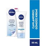 Nacario Nıvea Essentials Canlandırıcı Gündüz Yüz Bakım Kremi, 50 Ml, Normal Ciltler, E Vitamini, Lotus Çiçeği, Doğal Manolya Özü ile 24 Saat Yoğun Nemlendirme, SPF15 Güneş Koruması