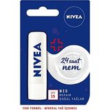 Nacario Nivea Med Repair Dudak Bakım Kremi, 4,8 Gr, Spf 15