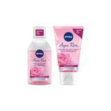 Nacario Nivea Micellair Gül Suyu Içeren Çift Fazlı Makyaj Temizleme Suyu 400ML + Makyaj Temizleme Jeli Set