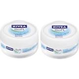 Nacario Nıvea Soft El Yüz Vücut Nemlendirici Krem 300 ml 2 Adet