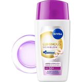 Nacario Nıvea SPF50 LUMINOUS630 Skin Glow Aydınlatıcı Yüz Güneş Kremi 40ML, Nemlendirici, Eşit Cilt Tonu, Niasinamid, Thiamidol
