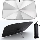Nacario Nkt Group (7871) Araba Ön Cam Güneşlik Katlanabilir Güneşlik Şemsiye Ön Cam Gölgelik Büyük Boy 75 cm x 135 cm ile Uyumlu