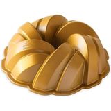 Nacario Nordic Ware Nw 95577 75. Yıl Dönümü Için Pasta Kalıbı, Örgülü Ip, Altın Rengi, 12 Fincan Kapasitesi
