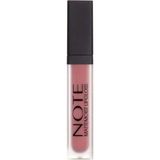 Nacario Note Cosmetıque Mattemoist Lipgloss 413 Coral Touch Yarı Mat Saten Bitişli Likit Ruj - Kahverengi