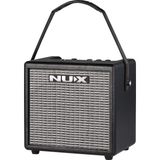 Nacario Nux Mighty 8bt Taşınabilir Gitar Amplifikatörü (8 Watt Çıkış Gücü, Gitar ve Mikrofon Kanallı, Enstrüman ve Mikrofon Için 2 Giriş, Bluethooth Bağlantısı), Siyah