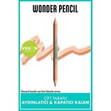 Nacario Nyx Professıonal Makeup Wonder Pencil Çift Taraflı Aydınlatıcı & Kapatıcı Kalem - Warm Deep Warm Deep