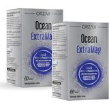 Nacario Ocean Extramag Sitrat-Malat-Bisglisinat Magnezyum Complex 60 Tablet 2 Adet + 100ML Facial Cleanser Hediye, SNOWCOSMETICOCEAN67