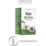 Nacario Ocean Milk Thistle Deve Dikeni Ekstresi 300MG Silibin + Facial Cleanser Hediye, SNOWCOSMETICOCEAN80