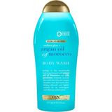 Nacario Ogx Radiant Glow + Fas Yağı Ekstra Nemlendirici Vücut Yıkama Kuru Ciltler Için, Nemlendirici Jel Vücut Temizleyici, Ipeksi Yumuşak Ciltler Için, Paraben Içermez, Sülfat Içermeyen Yüzey Aktif Maddeler