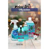 Nacario Okyanus Sıvı ve Köpük Sabun 500ML, Kolonya 1lt, Oda Kokusu 500ML ve Rosie Pamuk